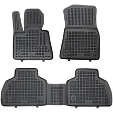 Gummi Rezaw-Plast Fußmatten für BMW X7 G07 ab 2018 Gummi-Autoteppich-Set strapaz