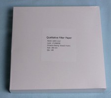 FILTER PAPER 18 cm 100 DISCS QUALITATIVE SLOW 103