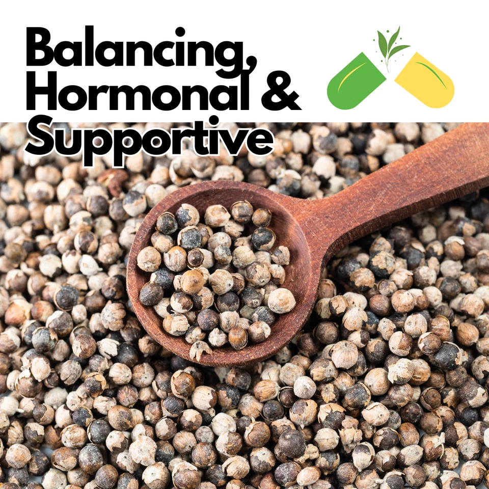 Chaste Berry Vitex Agnus-castus Herb Natural Kosher Certified 28.3g | 1 oz - Image 2 of 4