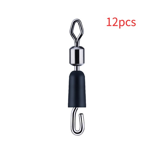12 x Quick Change Hook Length Link Swivels Connectors Float Feeder Fishing - Picture 6 of 11