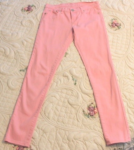 Rue 21 Juniors 3/4 Pink Stretch Jeans 