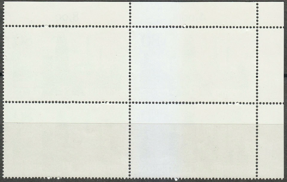 Germany 1987 MNH Mi 1306 Sc 1496 Buildings.Berlin, 750th Annivers.Block of 4 ** - Image 2 of 2