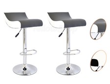 SGABELLI ECOPELLE SGABELLO ERGONOMICO BAR UFFICIO CUCINA VARI COLORI MOD. TIME