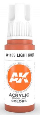 Light Rust 3G Acrylic Paint 17ml Bottle