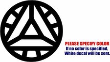 Ironman Arc Reactor Decal Sticker JDM Funny Vinyl Car Window Bumper Truck 6"