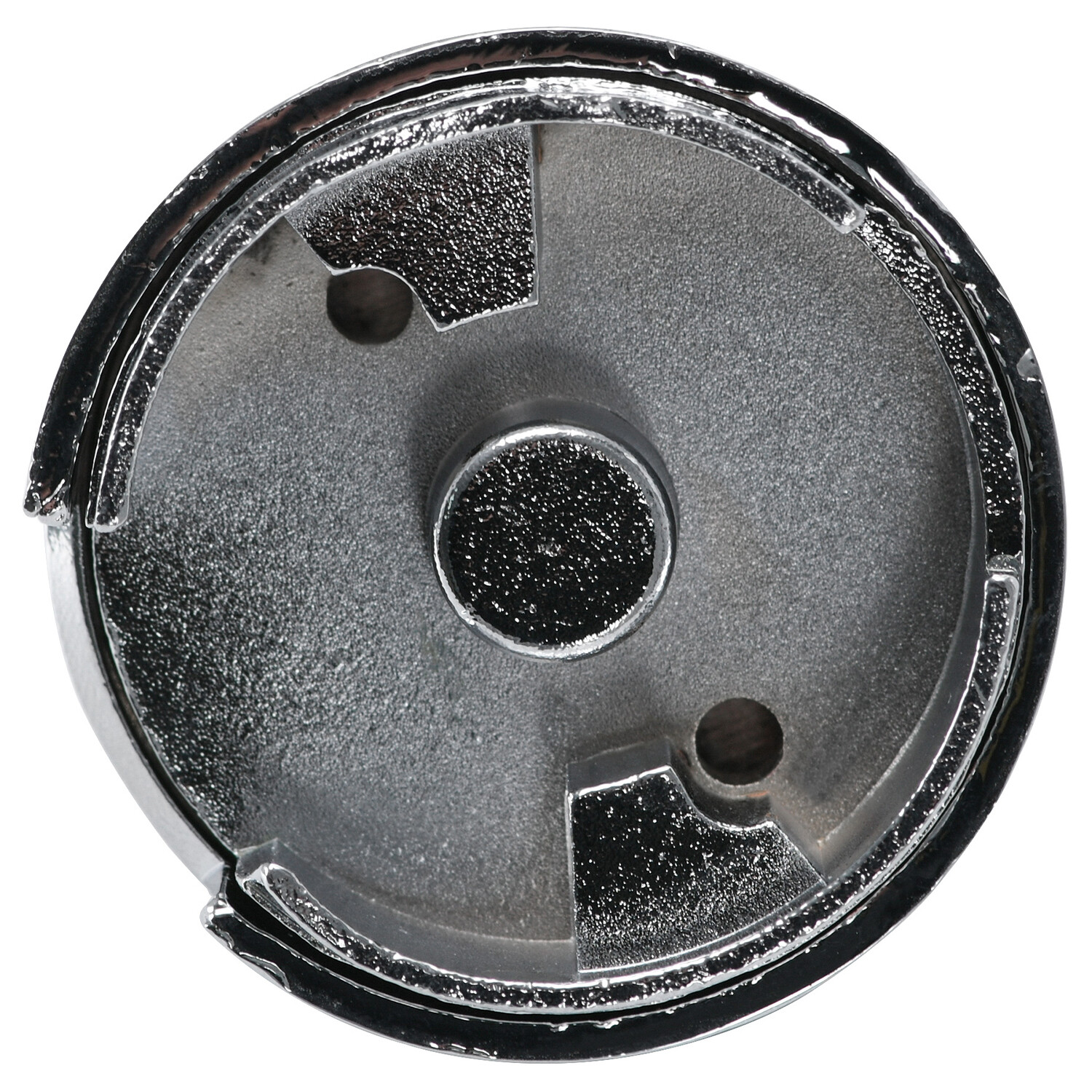 Eaton-Fuller Shift Knob Chrome Adapter – Fits 13 1/2-13 Thread-On Style