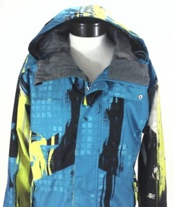 turquoise snowboard jacket