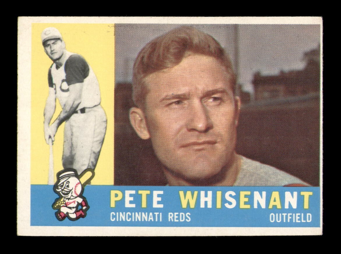 1960 Topps #424 Pete Whisenant EX-MT OBGcards Vintage Baseball