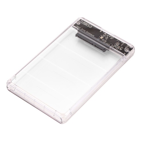 2.5"HDD/SSD Hard Drive External Enclosure Box SATA 3.0 TO USB 3.0 Mobile Case MU - Afbeelding 5 van 8