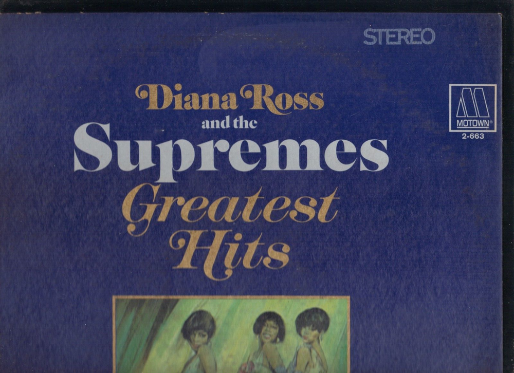 Diana Ross & The Supremes Motown 60s Soul Greatest Hits Double LP with Bonus Poster  