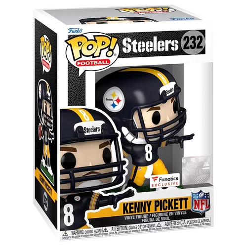 Funko POP! Kenny Pickett Football NFL Pittsburgh Steelers 232 Fanatics Exclusive