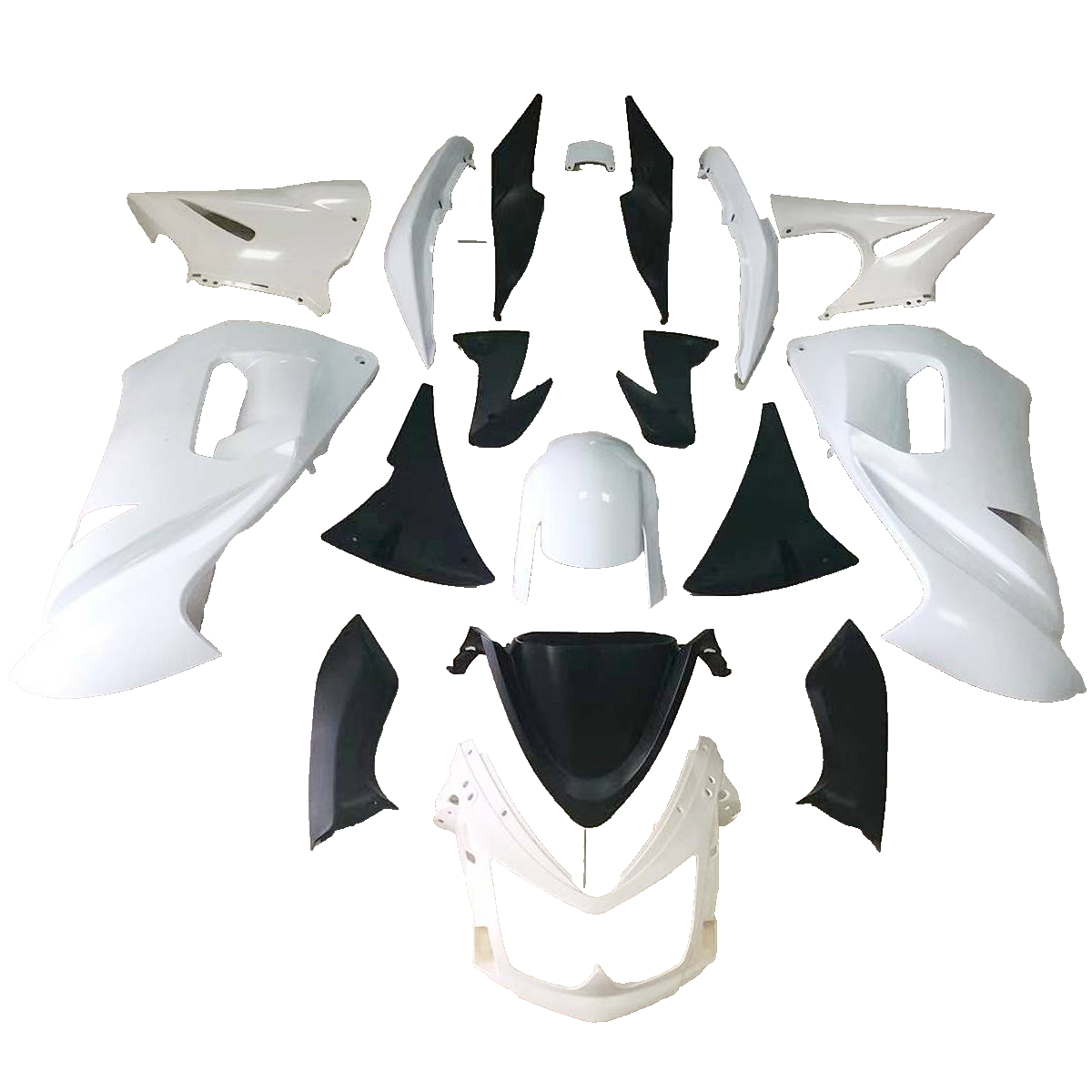 Chameleon Purple Blue Fairings Bodywork For Kawasaki Ninja 650r ER-6F