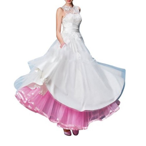 AU STOCK 40" LONG VINTAGE RETRO SWING BRIDAL PETTICOAT DANCE UNDERSKIRT DA032 - Picture 26 of 40
