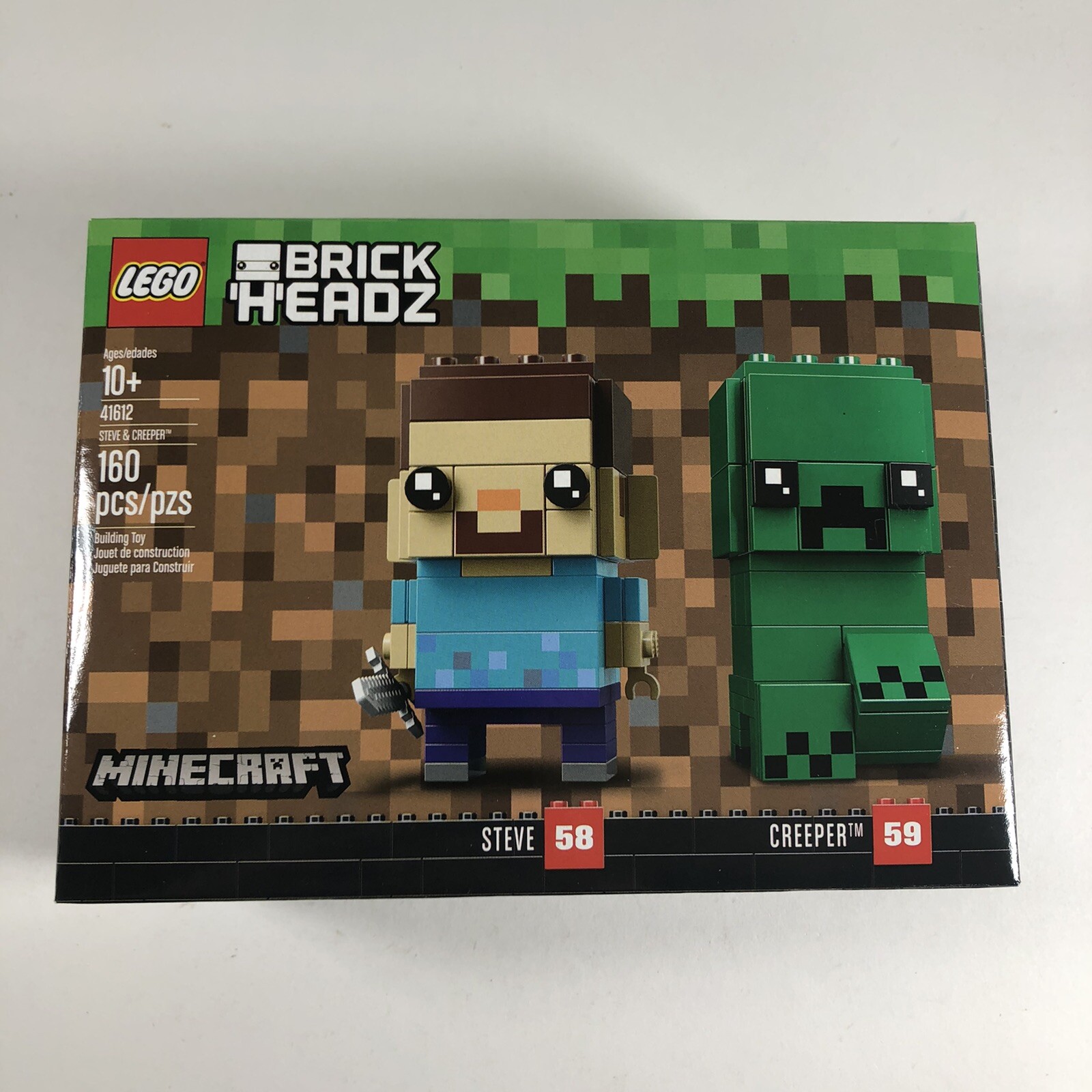 minecraft lego brickheadz