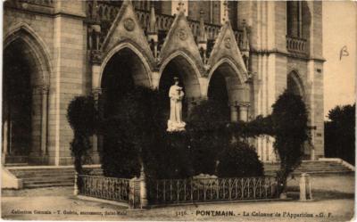 CPA PONTMAIN Die Erscheinungssäule (686055)