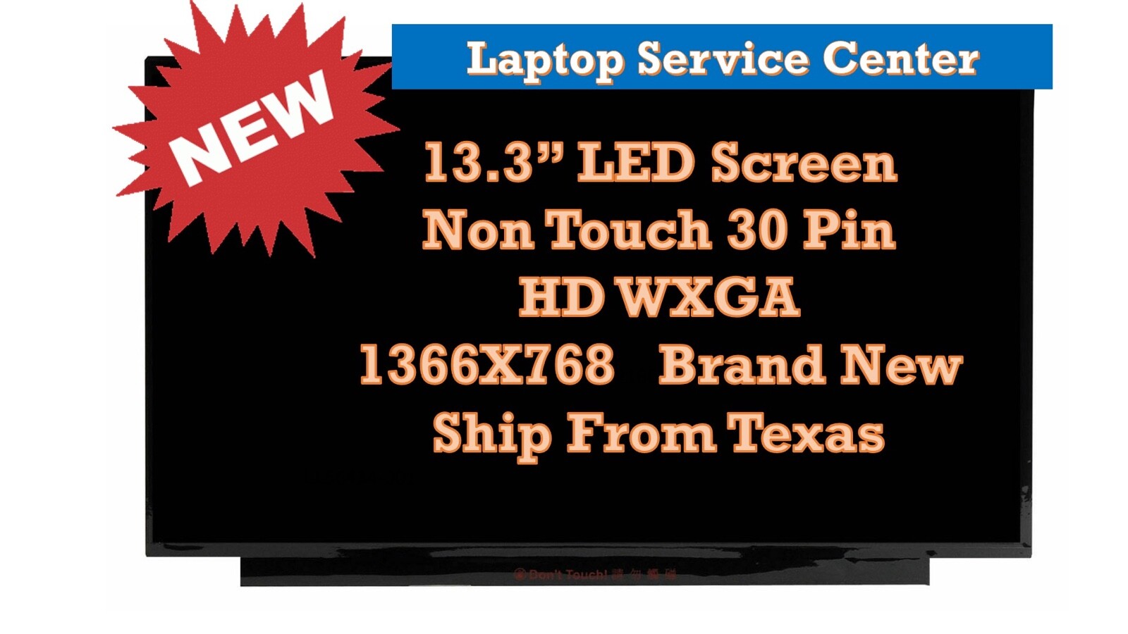 Dell Latitude 3380 LED LCD Screen 13.3