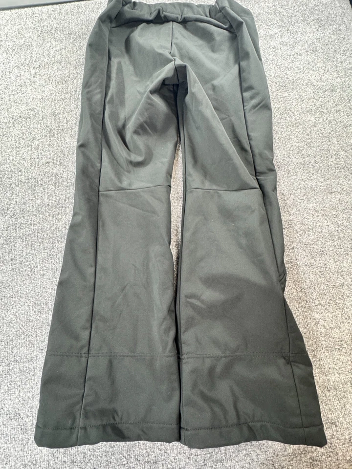 Pantalones grandes para mujer The North Face Apex esquí nieve forrados de lana negros pierna acampanada Foto 2 de 4