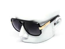 MAN SUNGLASSES GAZELLE SQUARE SPORT OVERSIZED RUN DMC HIP HOP RETRO DESIGNER NEW