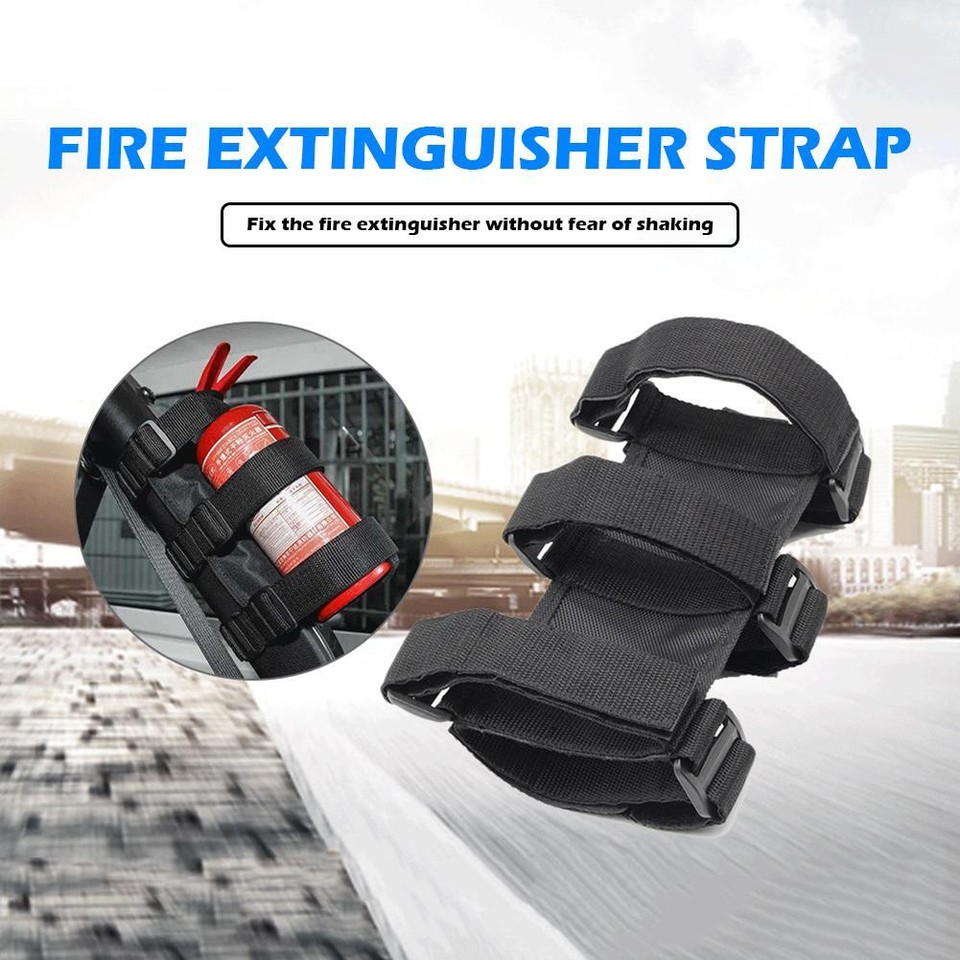 For Jeep Wrangler Accessories Adjustable Roll Bar Fire Extinguisher