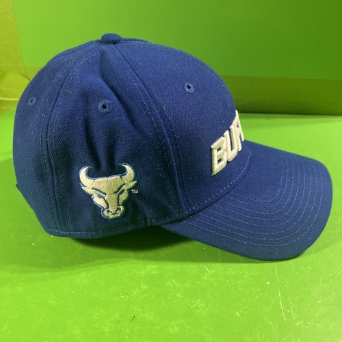 University at Buffalo Bulls Hat Cap Adult Blue Strapback New Era NCAA - Picture 6 of 11