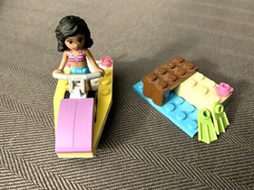 LEGO Friends 41000 Water Scooter Fun 100% Complete w/ Manual, Box & Minifigure