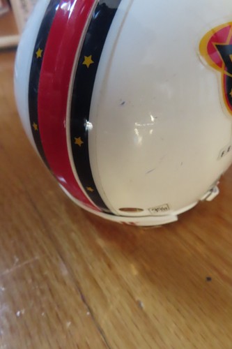 Authentic SUPER BOWL XXXVIII NEW ENGLAND PATRIOTS Mini Helmet TOM BRADY MVP - Picture 5 of 5