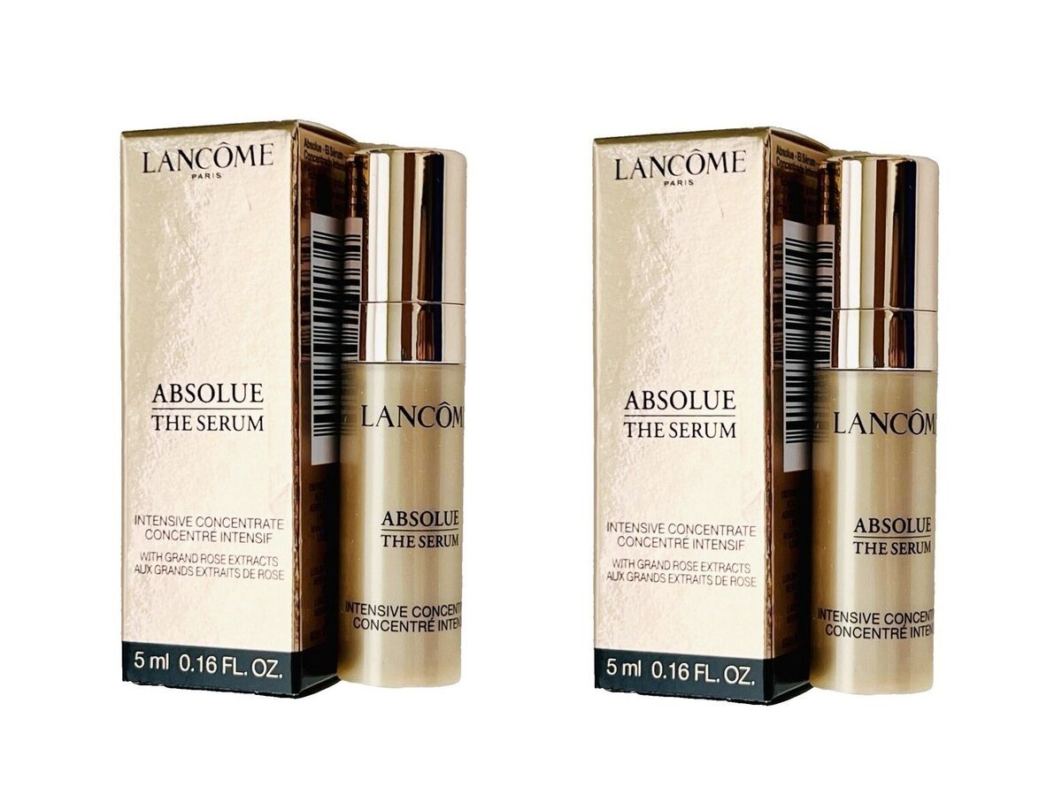 2X Lancome Absolue The Serum Intensive Concentrate 5ml 0.16