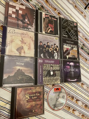 Classical Piano And brass CD Lot