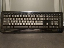 MICROSOFT Wireless Desktop 850 Black Keyboard Model 1455 No Receiver