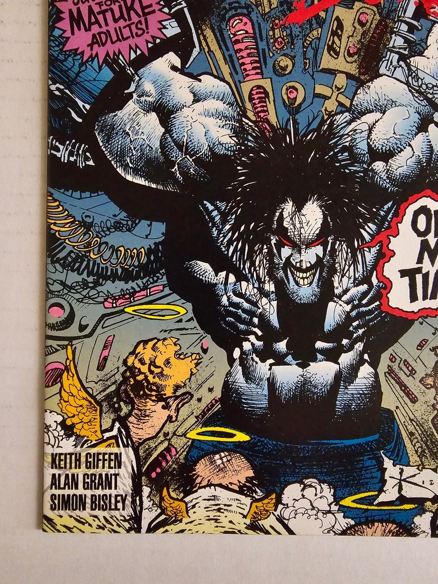 LOBO'S BACK #3 --- SIMON BISLEY / SAM KEITH! DC! 1992! | eBay