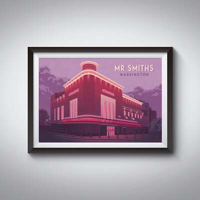 Mr Smiths Nachtclub Warrington Poster