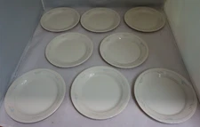 SET of 8 Vintage Corelle WINDFLOWER Dessert Bread Side Plates 7.25 " Corning