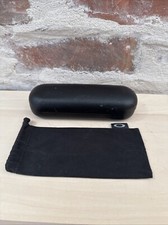 OAKLEY BLACK SMALL AUTHENTIC CLAMSHELL EYEGLASSES HARD CASE