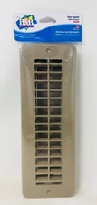 RV/Camper/Trailer - Adjustable Plastic Floor Heating Duct Register Vent, TAN
