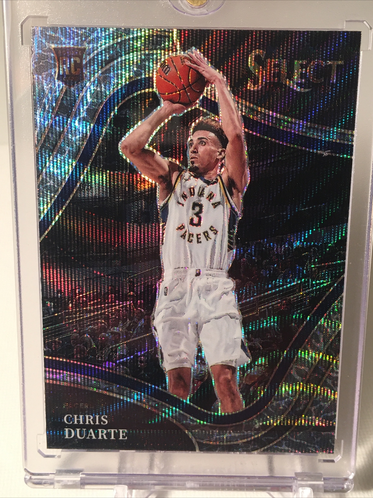 Chris Duarte Courtside Elephant 2021-22 select Rookie - Indiana Pacers kings
