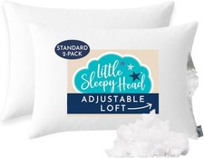 Standard Pillow for Sleeping, Adjustable Loft Bed
