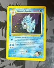 Pokémon TCG Giovanni's Gyarados Gym Challenge Holo Card 5/132 1st Edition