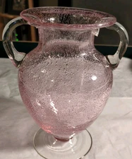 Pink Bubble Art Vase