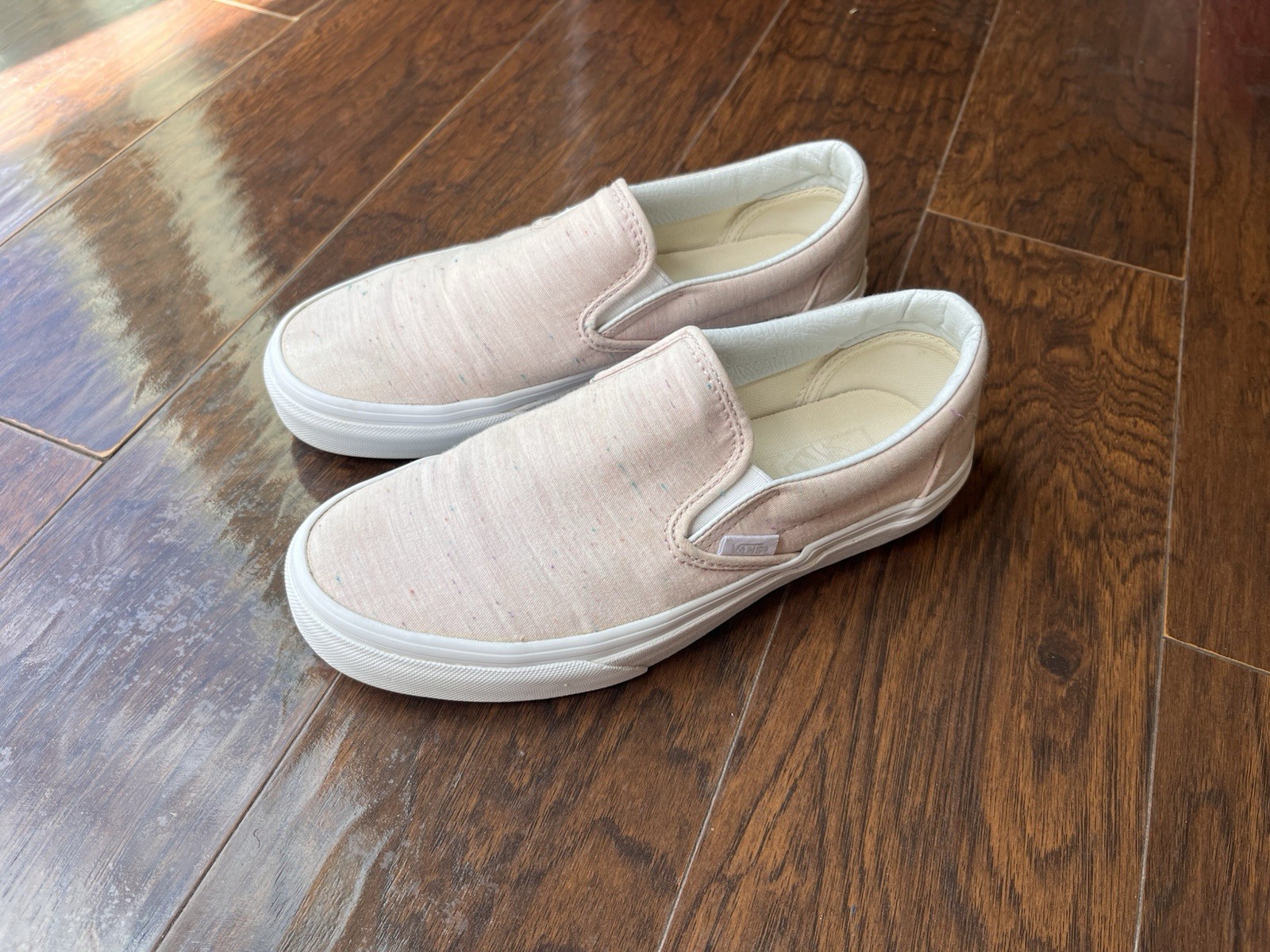 Vans Women’s Slip On Light Pink, Size 6.5