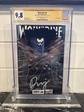 Wolverine #8 CGC 9.8 SS signed Daniel Warren Johnson 2nd Printing Variant Cover