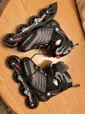 Rollerblade Zetrablade Women's Inline Skates Black Pink Size 8