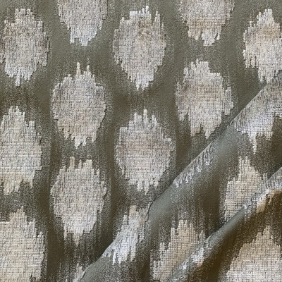 Zoffany Gardinen-/Polsterstoff IKAT SPOT STONE 1,7m Samtdesign