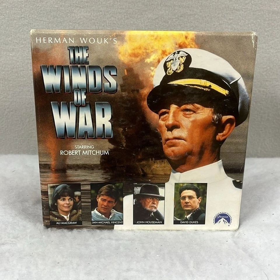 Herman Wouk's The Winds of War Mini SeriesiVHS Boxed Set 7 Vids Paramount 1983 Foto 2 de 4