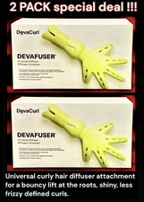 2 PACK DevaCurl DevaFuser Attachment  Universal Curly Hair Dryer Diffuser