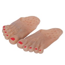 Durable Halloween Props Giant Feet Slippers Multi Color Costume Party Supplies