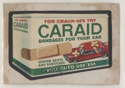 #ad #ad 1974 Topps Wacky Packages Series 10 Caraid Bandages 03rx $6.58