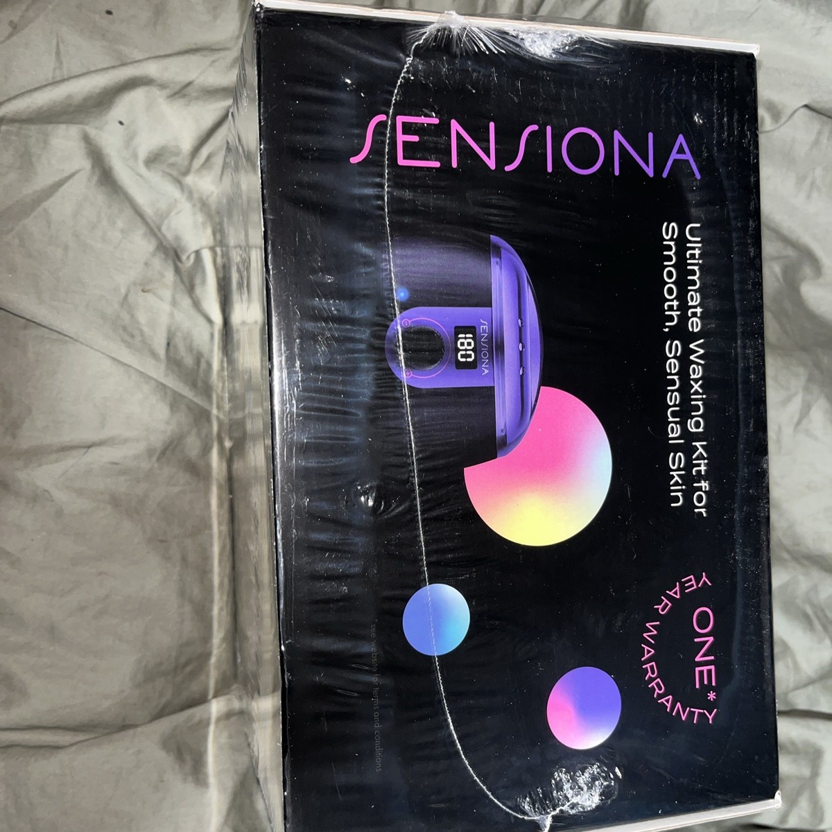 Sensiona Hot Wax Kit, Unisex Hot Wax Hair Removal. Complete 