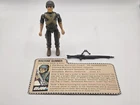 Vintage 1982 Hasbro GI Joe ARAH Straight Arm Rock 'n Roll v1 Complete W/Card NM