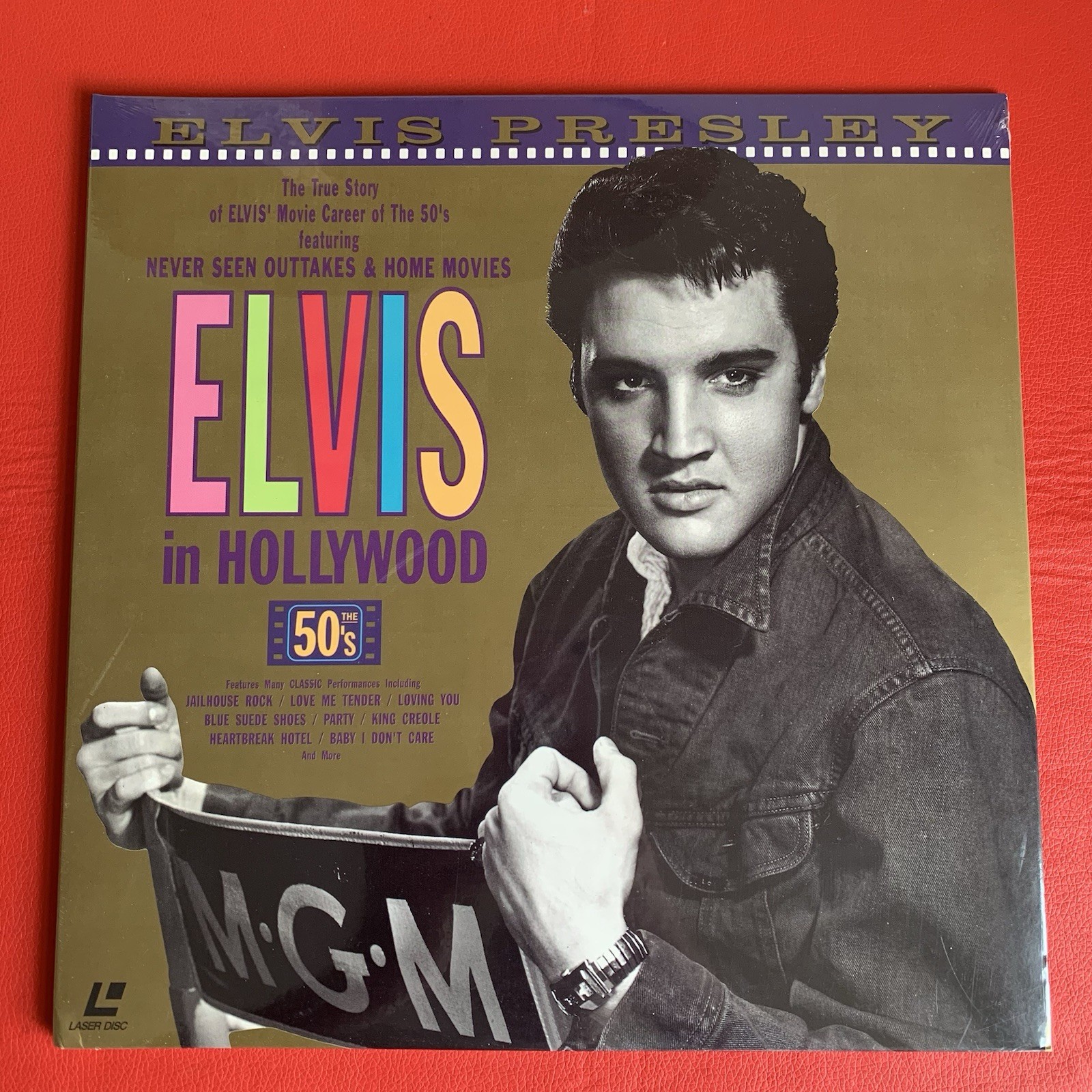 Elvis Presley: Elvis in Hollywood: The 50s LASERDISC - NEW & SEALED