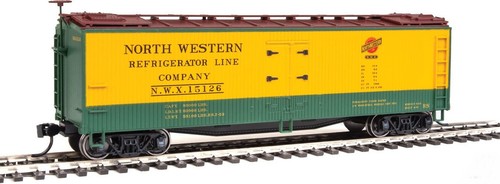 Walthers 910-41209 HO North Western Refrigerator Line 40' Early Reefer # 15126 | Zustand: New